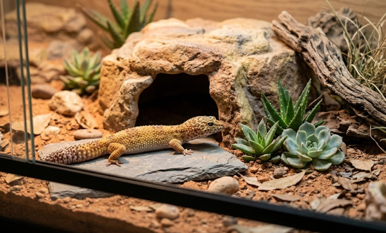 Why a Reptile Cave Hideout Is Essential for a Healthier Tank Environment
