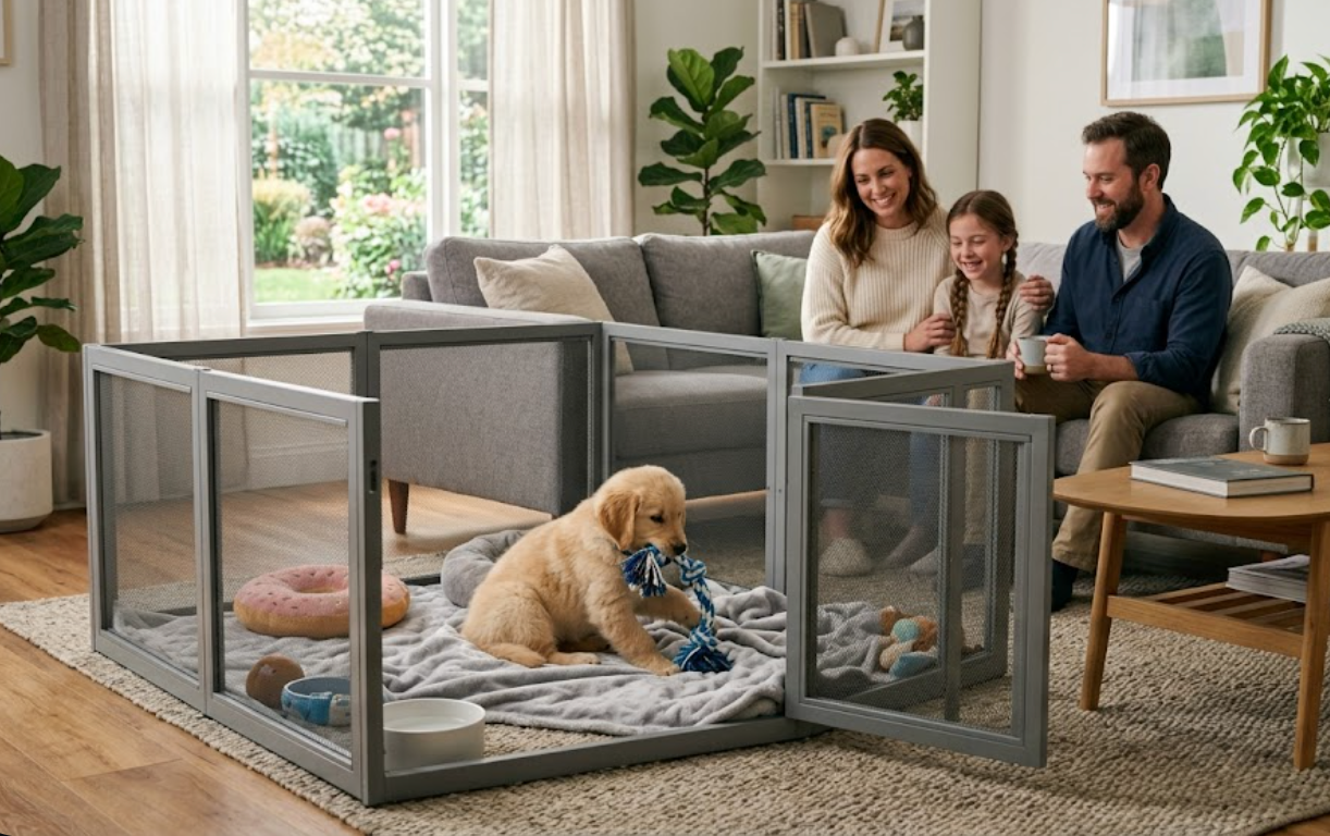 Why a Dog Playpen Helps Your Dog Feel More Balanced at Home