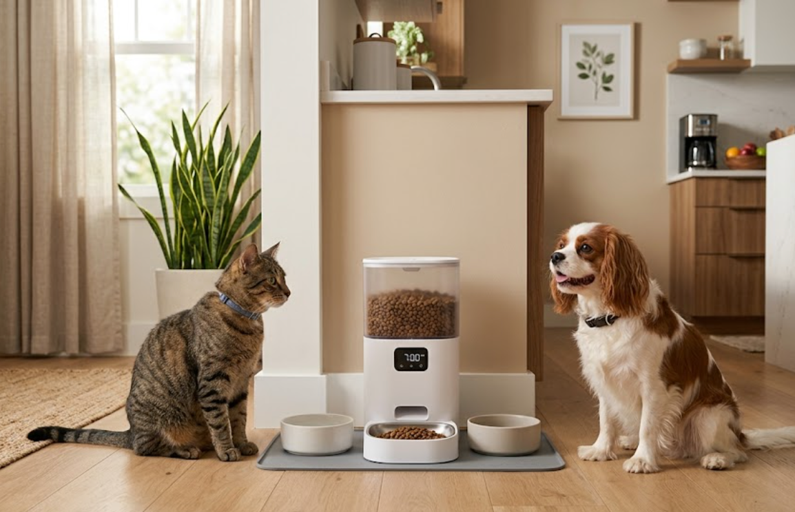 How an Automatic Feeder Helps Create a More Consistent Life for Your Pet