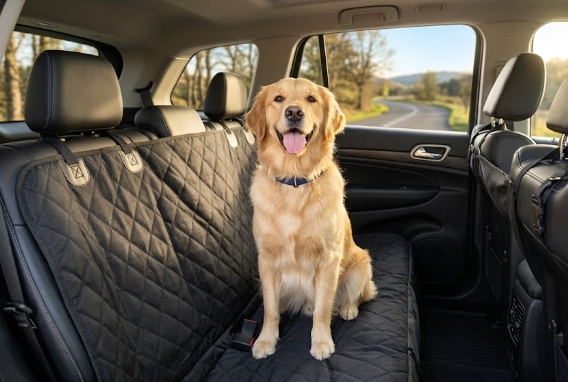 Keep Every Adventure Cleaner with a Dog Car Seat Cover