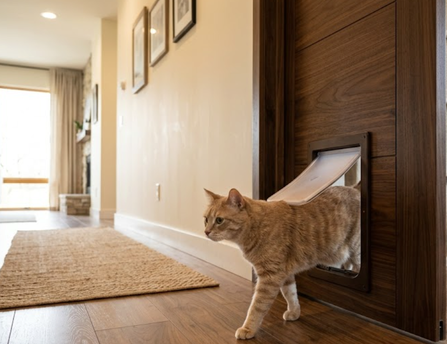 Create a More Cat-Friendly Home with a Convenient Cat Door