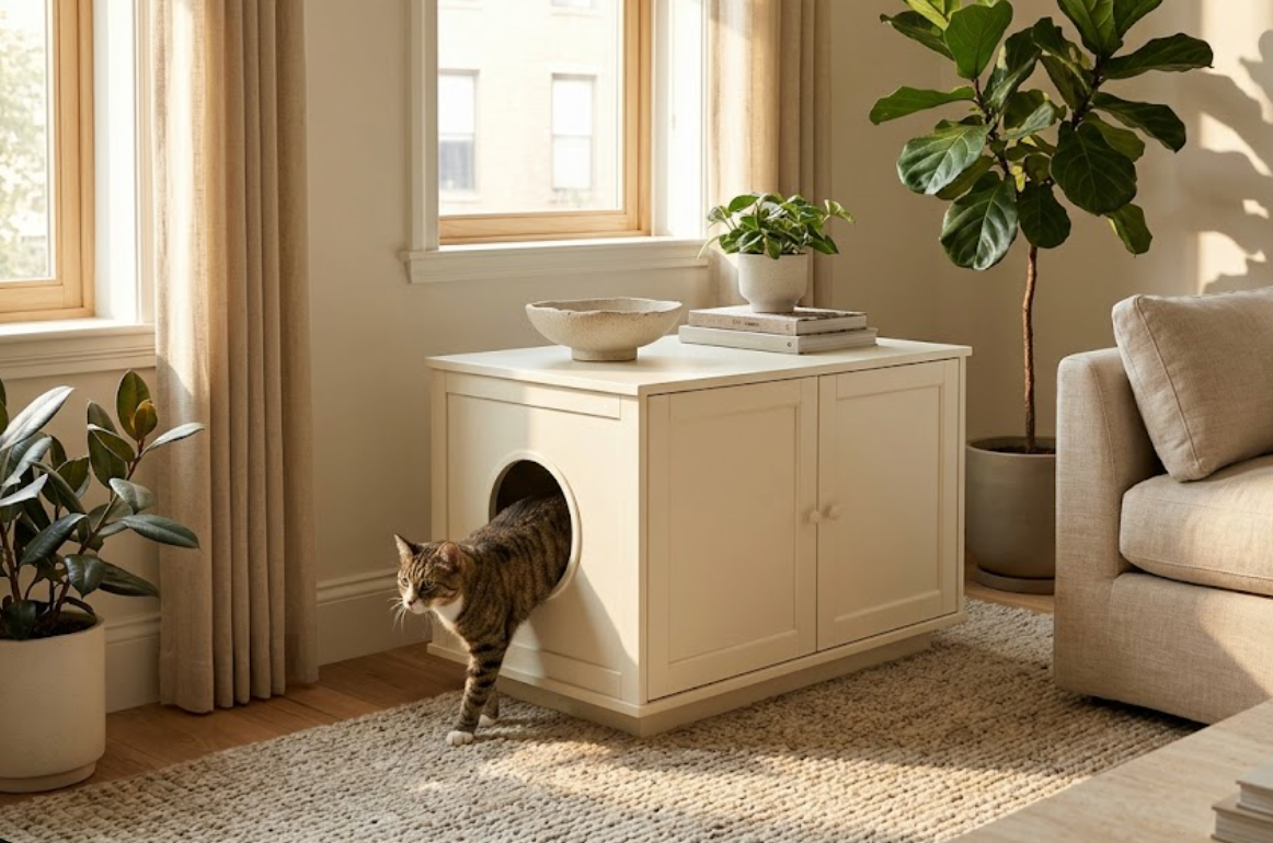 Give the Litter Box a Better Place in Your Home