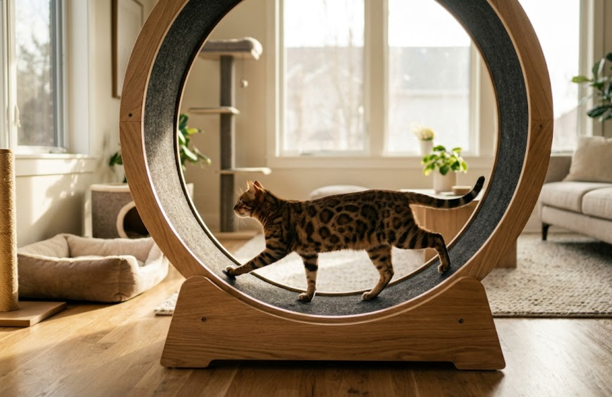 Cat Exercise Wheels for Indoor Cats
