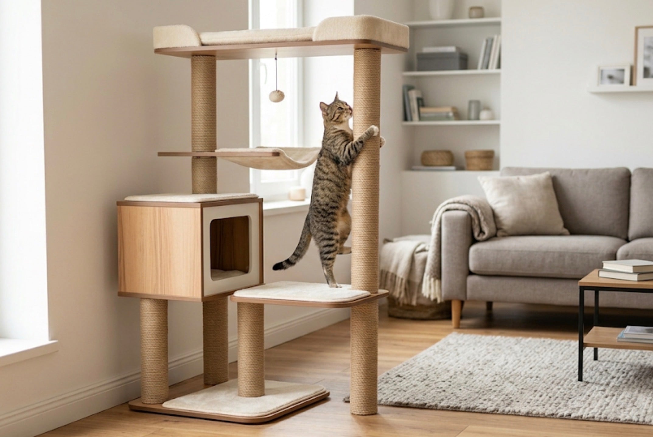 a Cat Scratcher Tower Is More Than Just a Cat Toy
