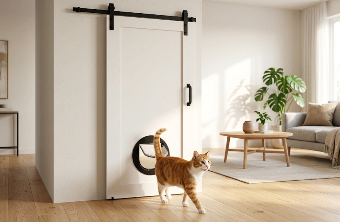 Give Your Cat More Freedom with a Cat Sliding Door