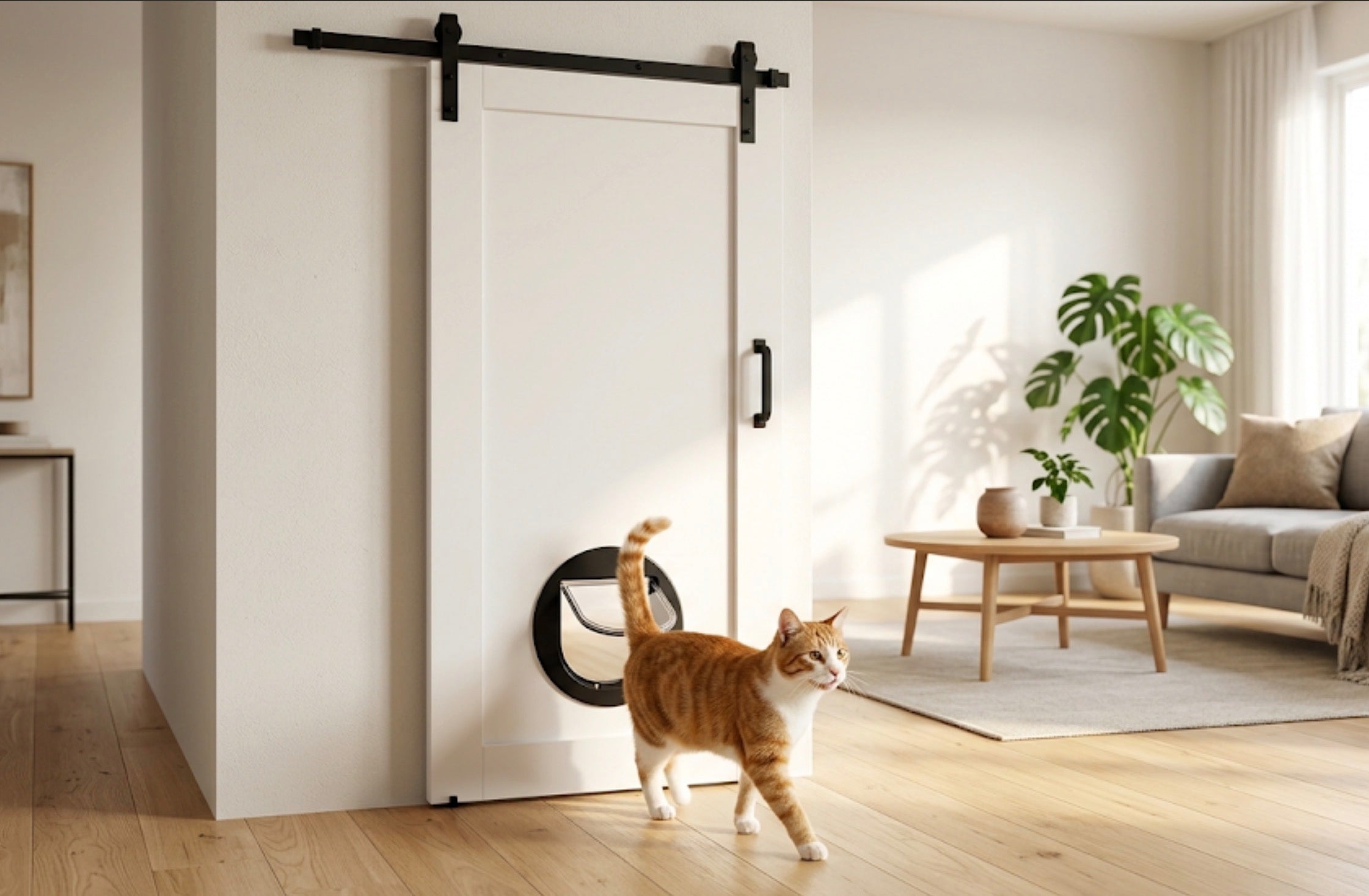 Give Your Cat More Freedom with a Cat Sliding Door