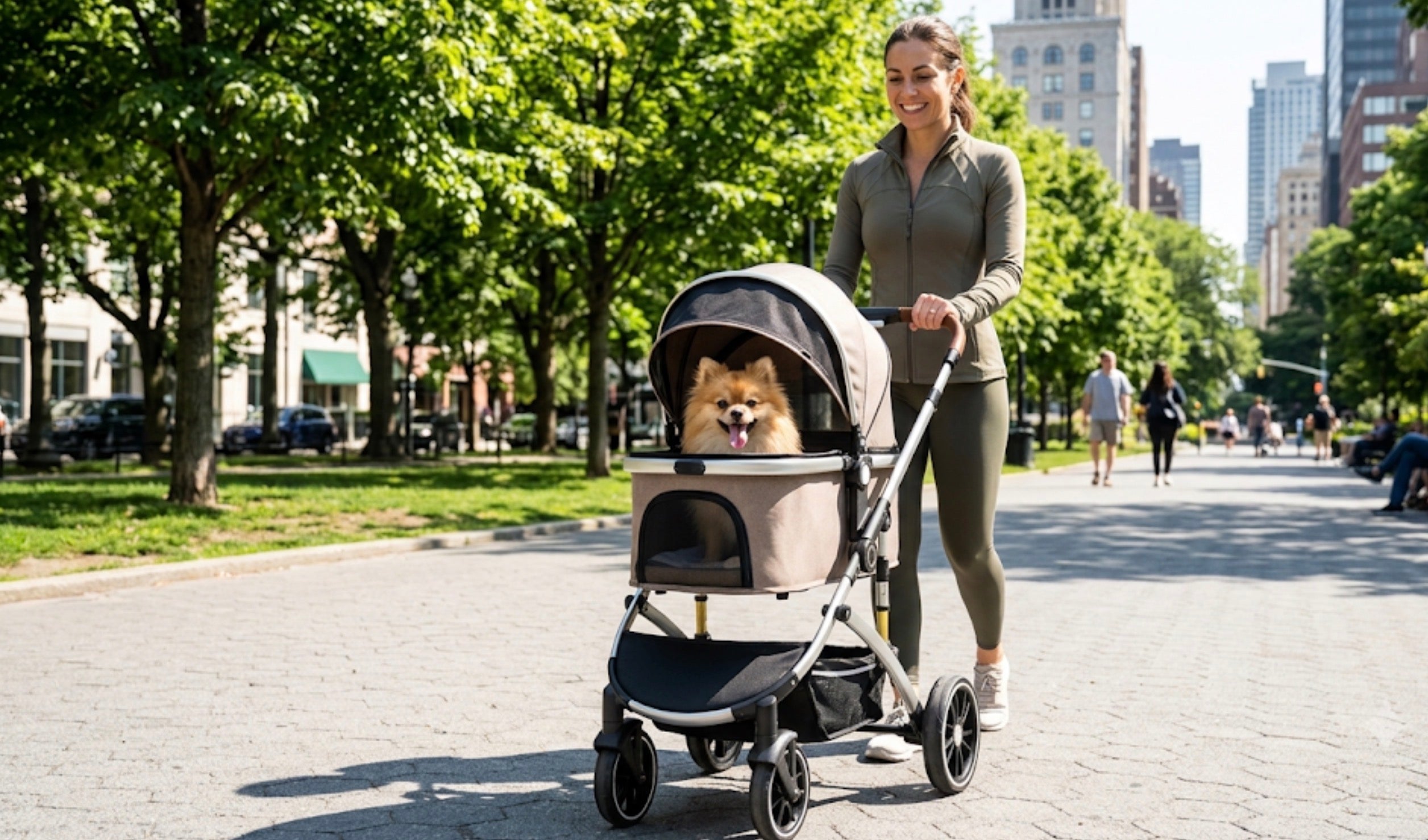 Explore the World Together with a Comfortable Dog Stroller