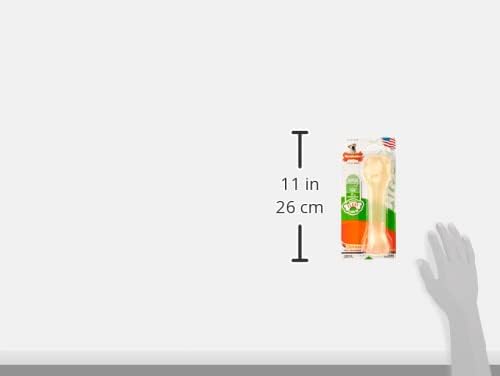 Nylabone Original Knuckle Bone Flexi Chew Toy for Dogs, Flexible Dog Toys for Moderate & Gentle Chewers, Chicken Flavor, X-Large - 50+ lbs, 1 Count