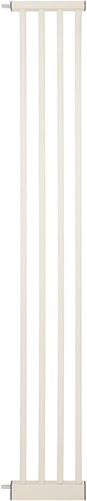 Lumizone Extra Tall Pet Gate 55.12" High Pressure Mounted 8.27" Wide Extension kit 1.37" Gap (Cream White, 55.12" H x 8.27" W, Extension)