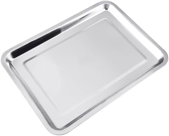 Metal Tray for halinfer Bird Carrier and Clear Bubble Window Small and Large Backpack to Carry Parakeet Parrot Budgies Conure Cockatiel (Silver, Metal Tray)