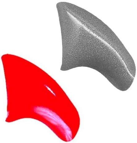 Ornament Combo Soft Nail Caps Cats Claws 40pk (20 Red - 20 Metallic Silver) Kitten Size