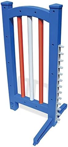 J&J Dog Supplies Wing Jumps (Blue)
