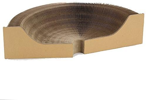 Cat Scratcher Lounge Bed - Collapsible Round Shape for Big cat