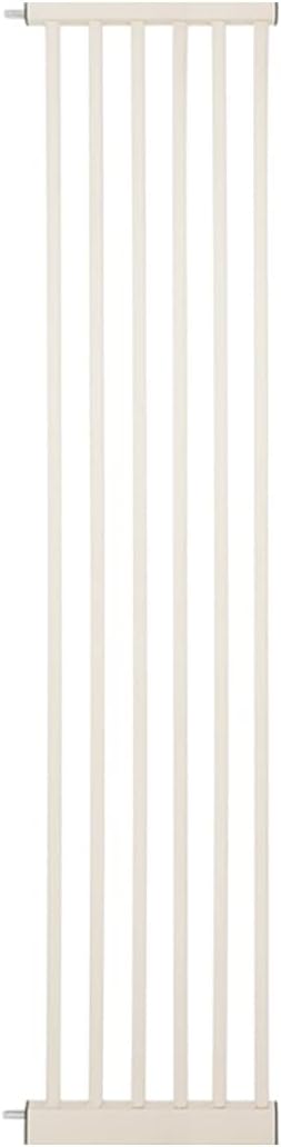 Lumizone Extra Tall Pet Gate 55.12" High Pressure Mounted 12.60" Wide Extension kit 1.37" Gap (Cream White, 55.12" H x 12.60" W, Extension)