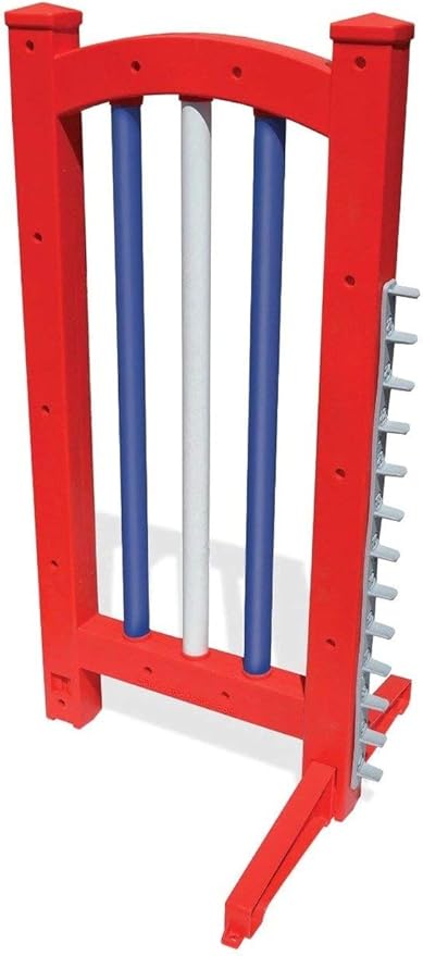 J&J Dog Supplies Wing Jumps (Red)