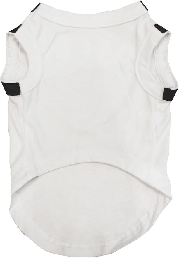 Petitebella Bling Happy New Year Puppy Dog Shirt (White/Black, X-Small)