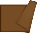 Dog Food Mat,Silicone Waterproof Food Tray,Non Slip Pet Bowl Mats Placemat,1" Raised Edge,Suitable for Most Small and Medium Sized Pets,32" x 24"