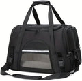 Cat Carriers, Dog Carriers, Pet Carriers – Airline-Approved Soft-Sided Bag for Cats & Small Dogs (Up to 15 lb), Foldable, Breathable Mesh, Privacy Cover, Washable & Lightweight
