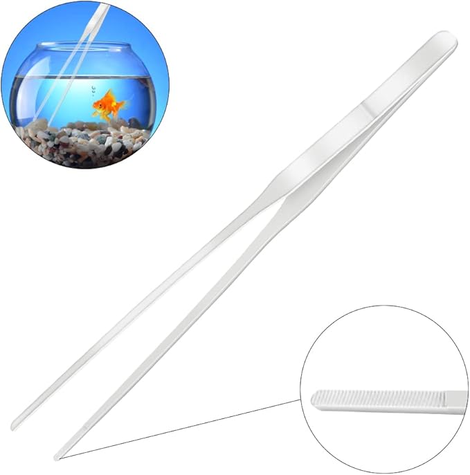 LILYS PET Stainless Steel Aquarium Tank Aquatic Plant Tools Sets (4 in 1)