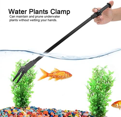 Aquascaping Plastic, Aquarium Ts 50Cm Handle Grabber, Aquarium Ts Plastic For Fish, Trimming Adjustment, Ergonomic Non-Slip Grip