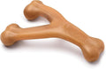 Benebone Wishbone Durable Dog Chew Toy for Aggressive Chewers, Made in USA, Large, Real Chicken Flavor