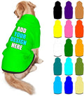 Custom Dog Clothes with Photo Name Logo Personalized Dog Sweaters for Small Medium Large Dogs Breathable Warm, Lime, M