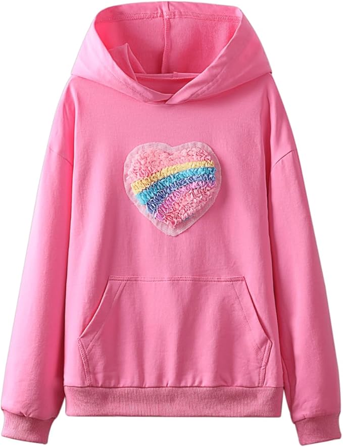 WELAKEN Sweatshirts for Girls Toddler & Kids II Little Girl's Pullover Tops Sweaters & Hoodies