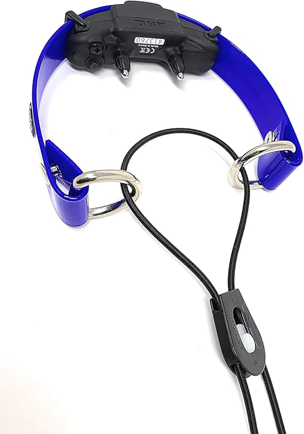 Replacement GPS eCollar with Adjustable Bungee, Multi-Hole Design, and Secure Toggle Closure for Small Dogs (Purple, Small Neck) Reflective