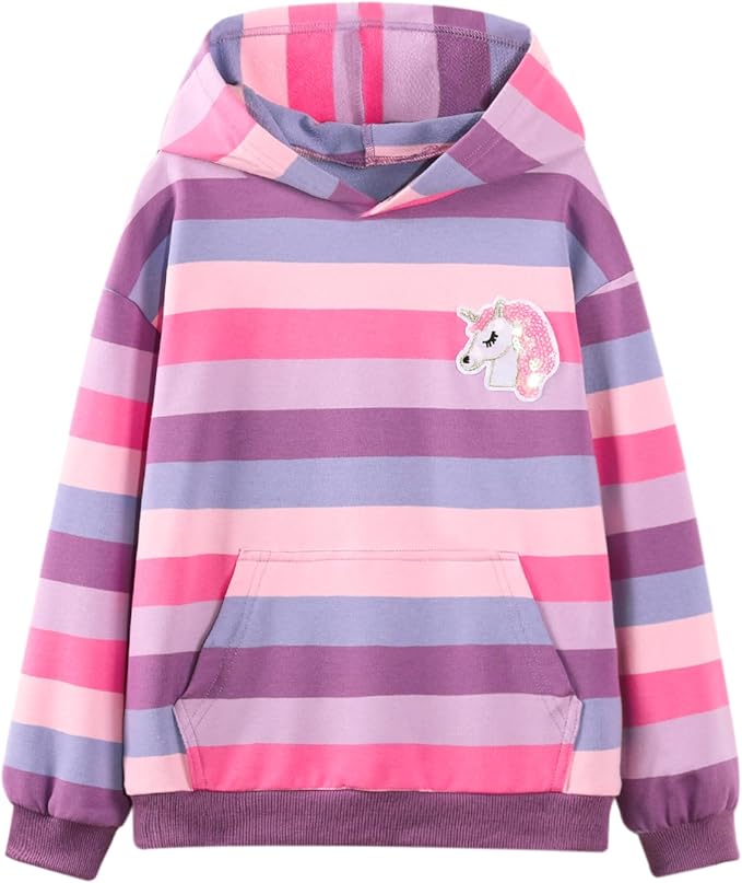 WELAKEN Sweatshirts for Girls Toddler & Kids II Little Girl's Pullover Tops Sweaters & Hoodies
