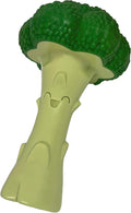 Nylabone Broccoli Power Chew Toy for Dogs, Dog Toys for Aggressive Chewers, Bacon & Cheese Flavor, Large Dogs - Up to 50 lbs, 1 Count