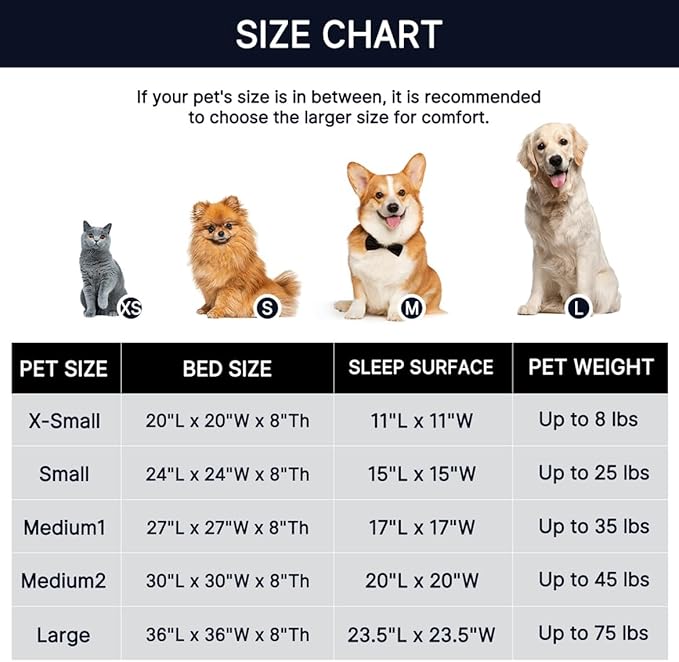 WESTERN HOME WH Calming Dog & Cat Bed, Anti-Anxiety Donut Cuddler Warming Cozy Soft Round Bed, Fluffy Faux Fur Plush Cushion Bed for Small Medium Dogs and Cats