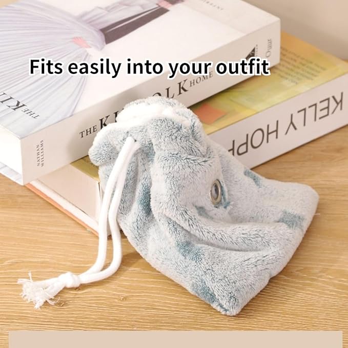 Sugar Glider Bonding Pouch Carrier, Small Animal Sleeping Pouch with Breathable Vent and Drawstring, Portable Travel Bag for Sugar Glider, Rat, Squirrel, Guinea Pig, Birds, Parrot (Light Gray)
