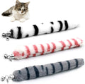 LASOCUHOO Cat Worm Toys, (3 Packs) Interactive Cat Wand Replacement, Wand Refill Attachments for Indoor Cats, Fit for Most Cats