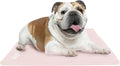 The Green Pet Shop Dog Cooling Mat Cover - Medium, Nude/Pink - Protect Your Cool Pet Pad from Dirt & Damage - Machine Washable