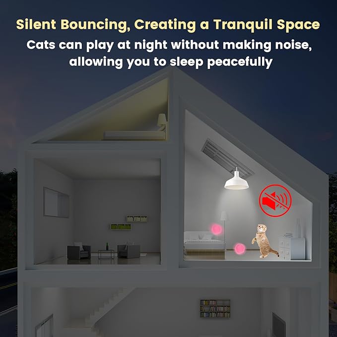 100PCS Cat Ball Toys with 2 Launchers Set, Funny Interactive Cat Toys for Indoor Cats, Adult Cats & Kitten Toys