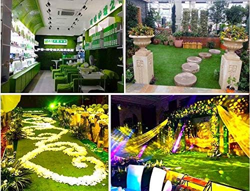 Petgrow Synthetic Artificial Grass Turf 12FTX25FT for Indoor Outdoor Dog Synthetic Grass Mat, Party Wedding Christmas Balcony Garden Astro Turf Rug,Drainage Holes Faux Fake Grass Rug Carpet for Pets