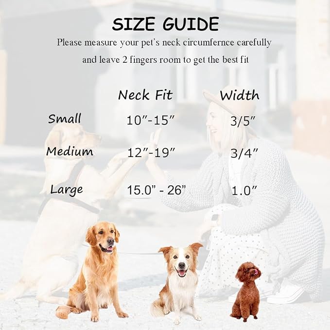 Soft Cotton Hemp Dog Collar with Metal Buckle Adjustable Tweed Dog Collars for Small Medium Large Dogs(Coffee,Small)