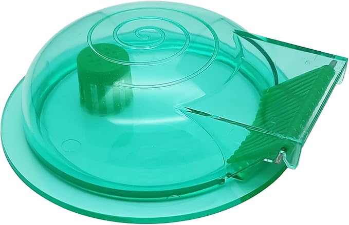 Aquarium Snail Trap, Plastic Snail Catcher for Freshwater Fish Tank Green Snail Catch Box Snail Removal Supplies Aquarium Cleaning Spare Parts Accessories