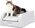 PetSafe ScoopFree Clumping Self-Cleaning Litter Box - Automatic Electric Litter Box with Integrated Health Counter - Mess-Free Waste Disposal - Odor-Free for Fresh Environment