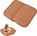 2 Pack Cat Cooling Mat Self Cool Pad Seats Summer Bamboo Rattan Woven Sleeping Rest Mats for Pets Puppy Dog Kitty Kennels Crates Guinea Pig Hamster Rabbit 35x50cm