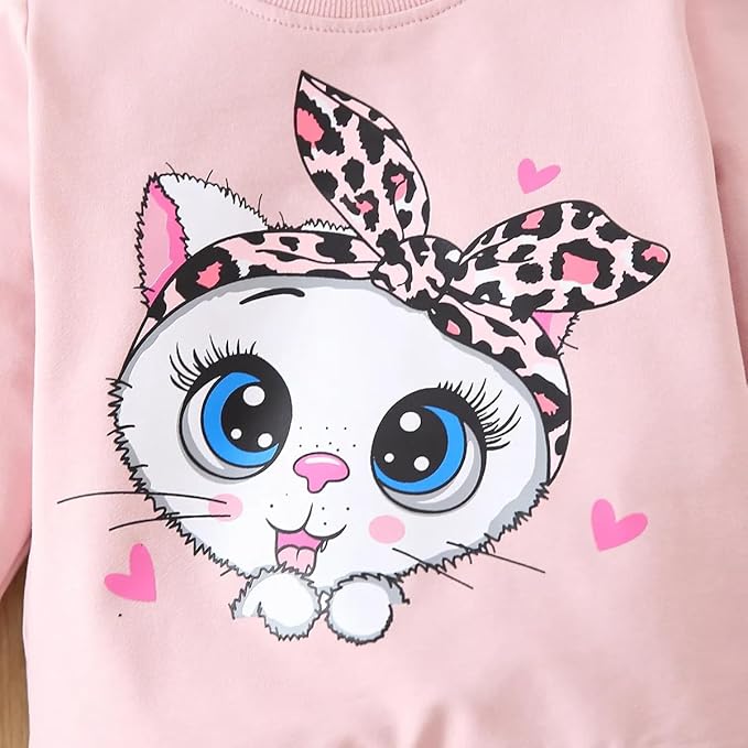 Toddler Baby Girls Clothes Long-sleeve Tie Dye Hoodie Sweatshirt Pants Hooded Outfit Set
