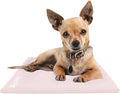 The Green Pet Shop Dog Cooling Mat Cover - Extra Small, Nude/Pink - Protect Your Cool Pet Pad from Dirt & Damage - Machine Washable