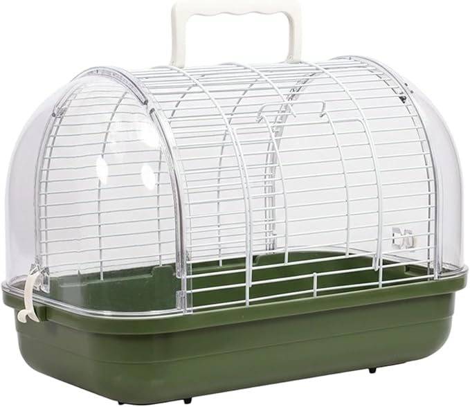 Portable Bird Cage,Bird Travel Carrier with Handle | Parakeet Carrying Cage - for Indoor Outdoor Balcony Living Room Park Parakeet Conure Canary Lovebird