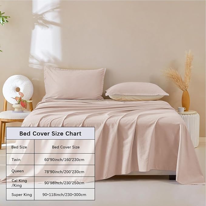 DUJUIKE Waterproof Bed Cover for Dog and Cats,Pet Hair Resistant Bed Sheet Cover, Protective Bed Liner Cover with 100% Waterproof Breathable Thin Fabric (Twin 63 * 90 inch, Camel)