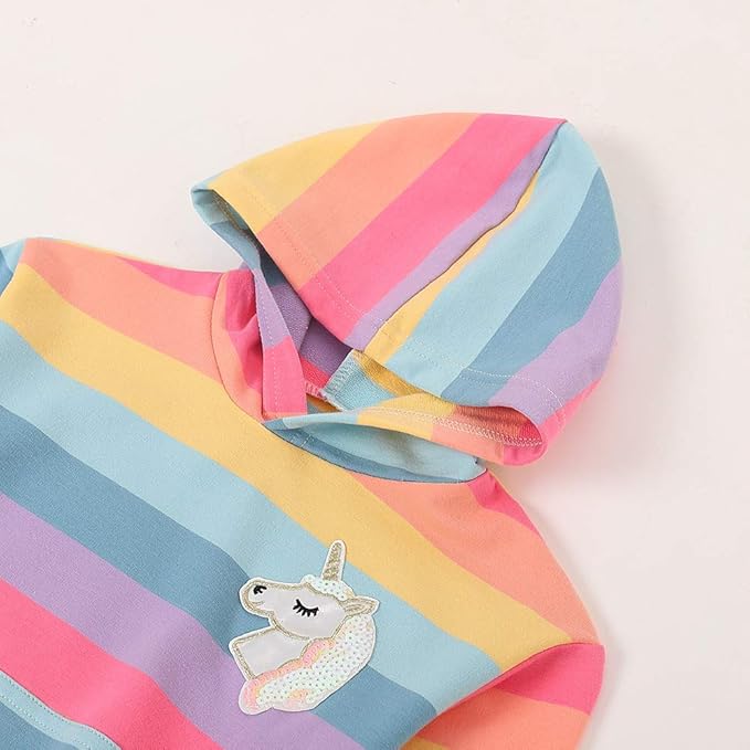 WELAKEN Sweatshirts for Girls Toddler & Kids II Little Girl's Pullover Tops Sweaters & Hoodies