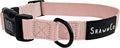 ShawnCo Dream Walk Dog Collar- Premium, Adjustable and Comfortable Pet Collar for Small, Medium, Large and Extra Large Dogs (L, Rose Gold)