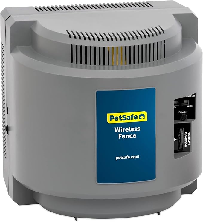 PetSafe Wireless Pet Containment System Extra Transmitter - Adds Up to 1/2 Acre to Stay & Play Wireless Fence or Pet Containment System