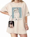 Custom Dog Mom Shirt Gifts for Women, Mother's Day Hoodie, Custom Shirt with Dog Picture for Women
