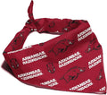 Arkansas Razorbacks Officially Licensed Bandana for Dogs and Cats | Fits Pets Great Gift Idea | Easy-to-Tie (Large, 28")