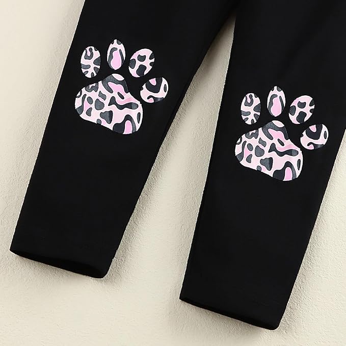 Toddler Baby Girls Clothes Long-sleeve Tie Dye Hoodie Sweatshirt Pants Hooded Outfit Set